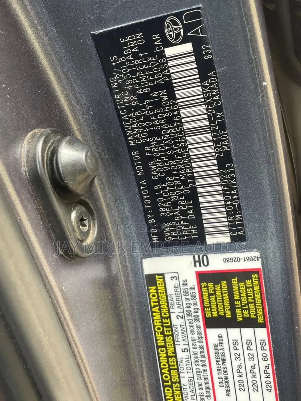 Toyota Corolla 2016 Gray