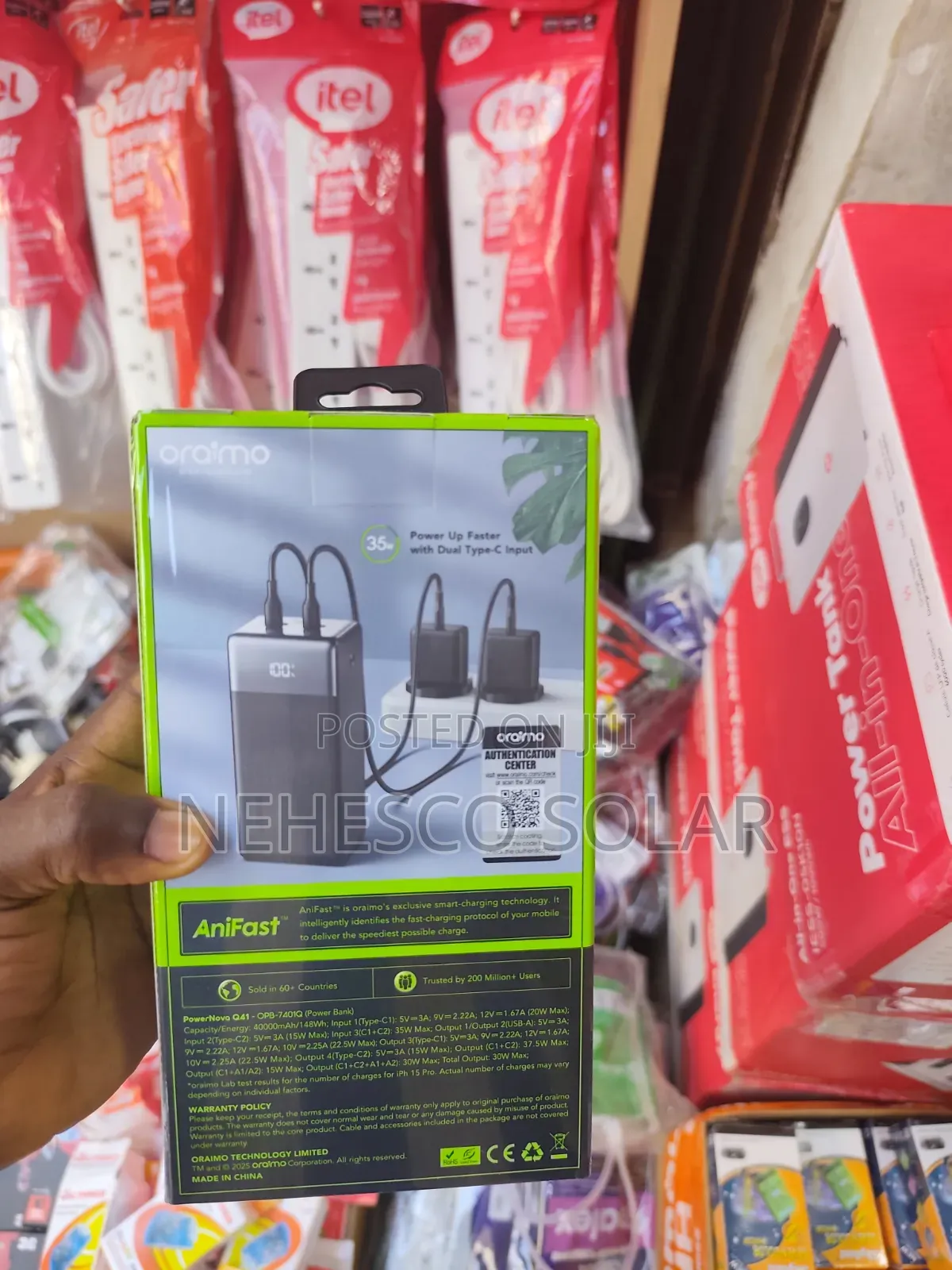 High Quality 40,000mah Power Bank