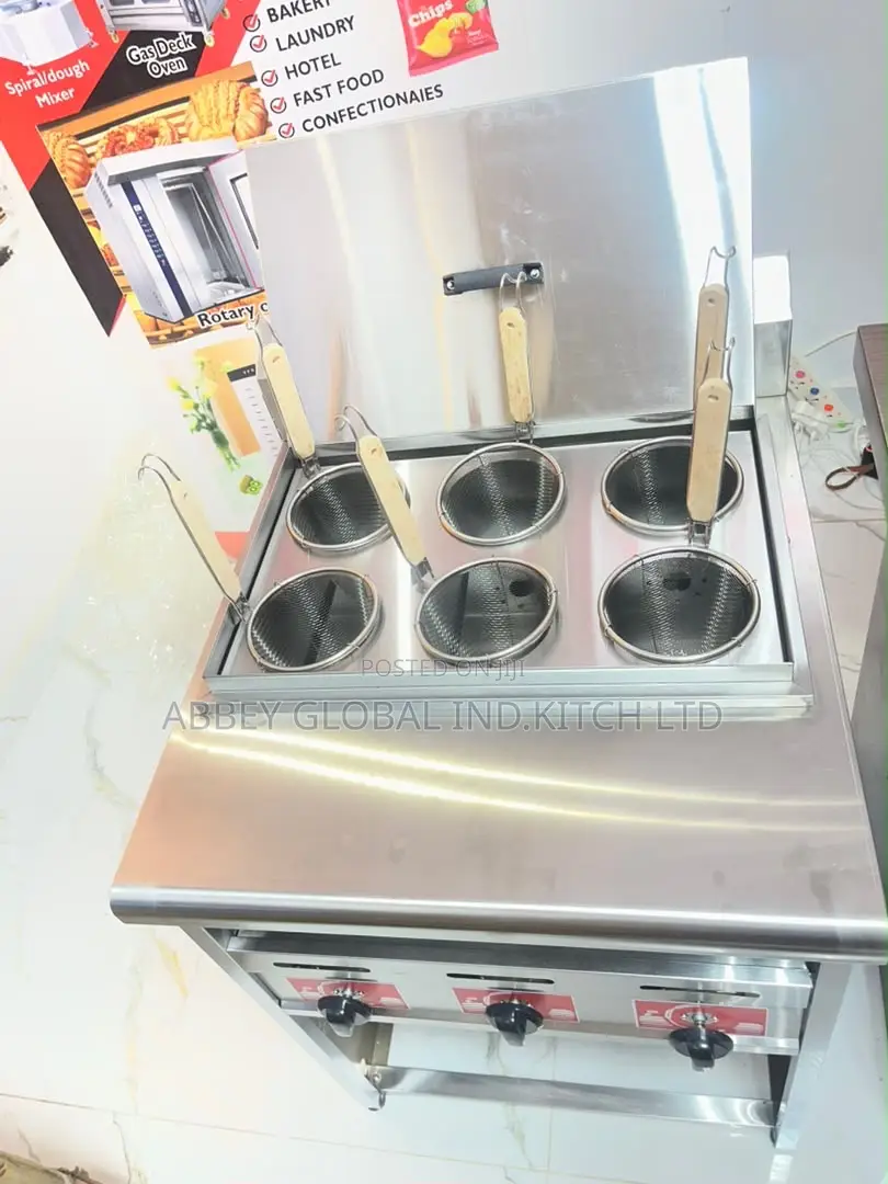 Electric 6 Baskets Pasta Cooker.