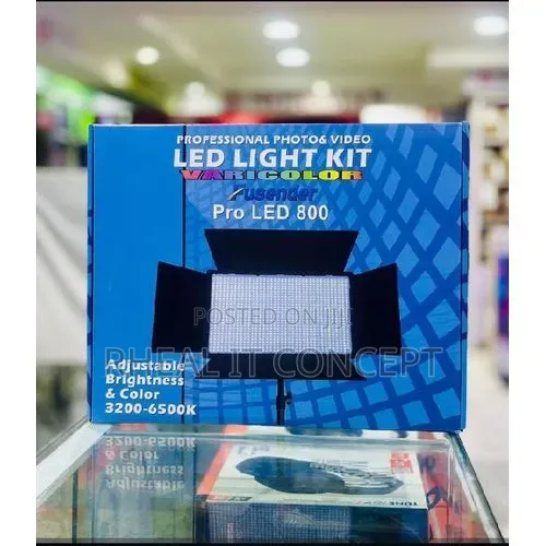 Led 800 Video Light With Stand