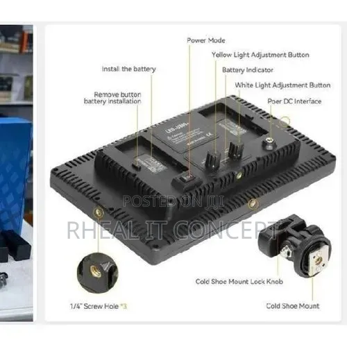 Led 800 Video Light With Stand