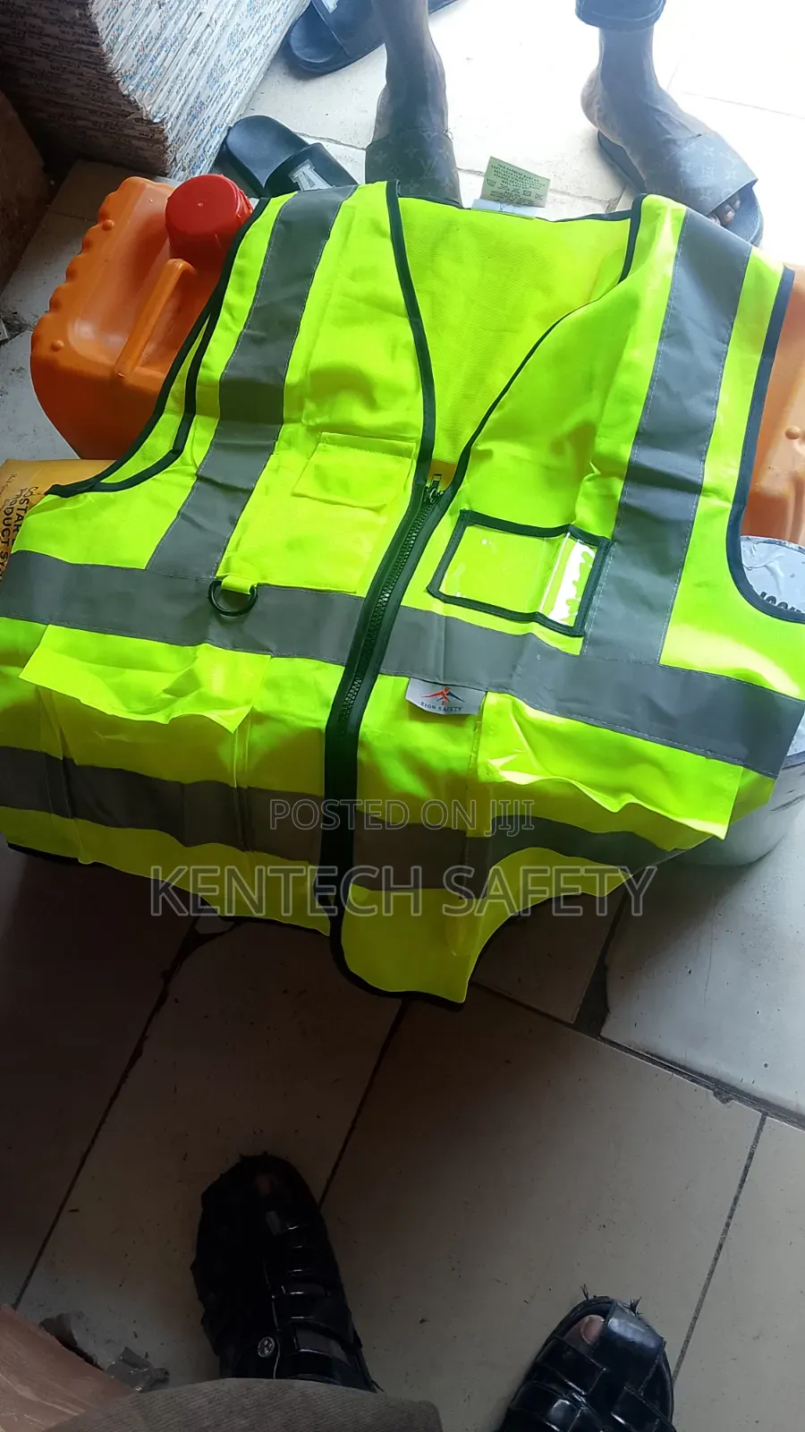 Safety Vest Pocket Type With Branding