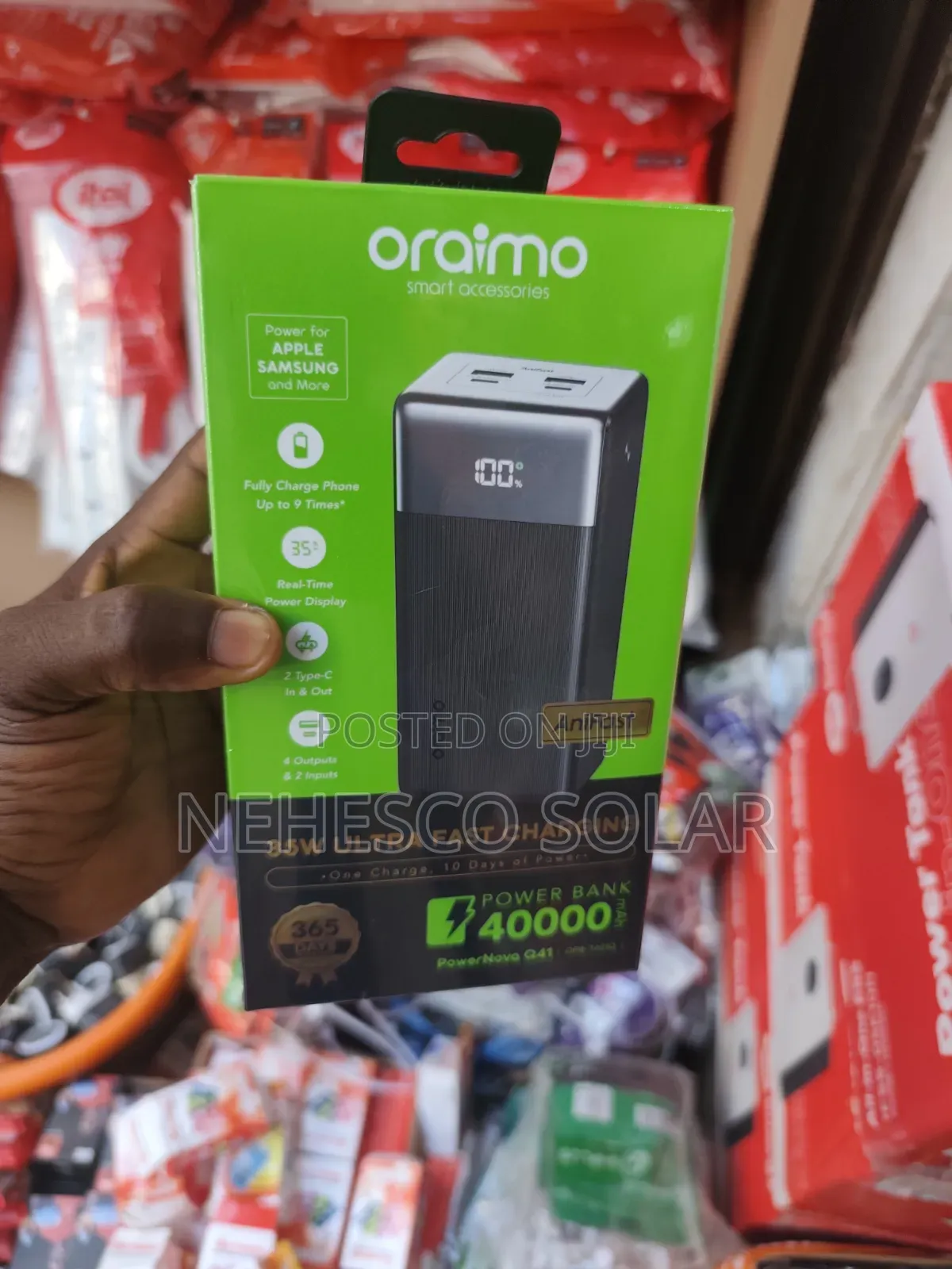 Fast Selling Oraimo 40,000mah Power Bank
