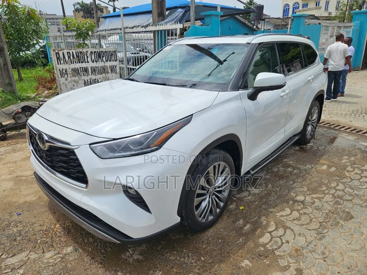 Toyota Highlander Platinum 2022 White