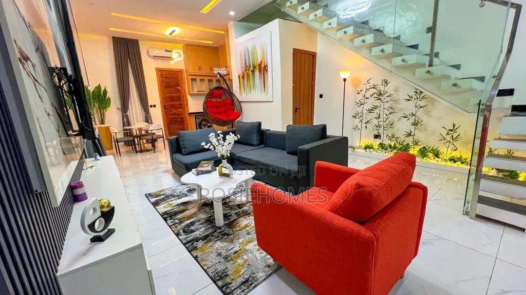 Furnished 3bdrm Duplex in Aipha Beach Road, Chevron for rent