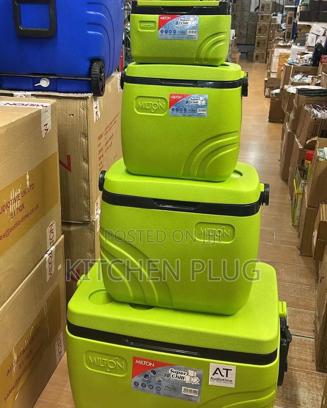 Milton Super Chill Insulated Cooler Box Set, Sold in 4-Piece Bundles.