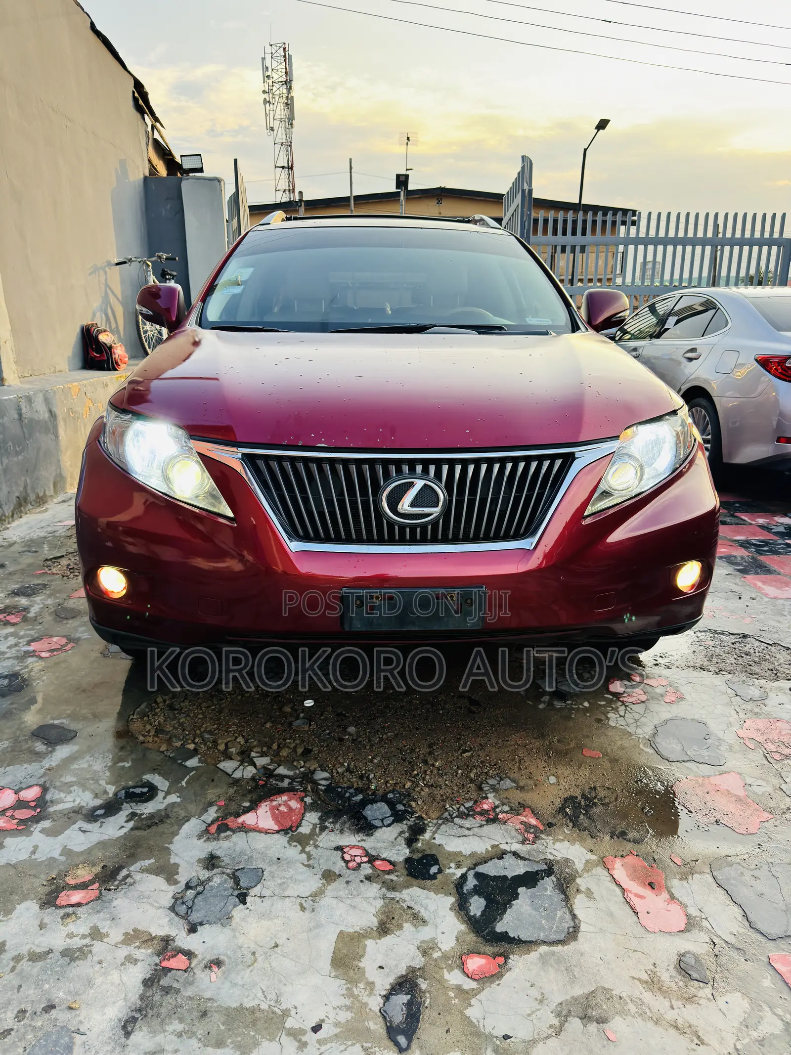 Lexus RX 350 2010 Red