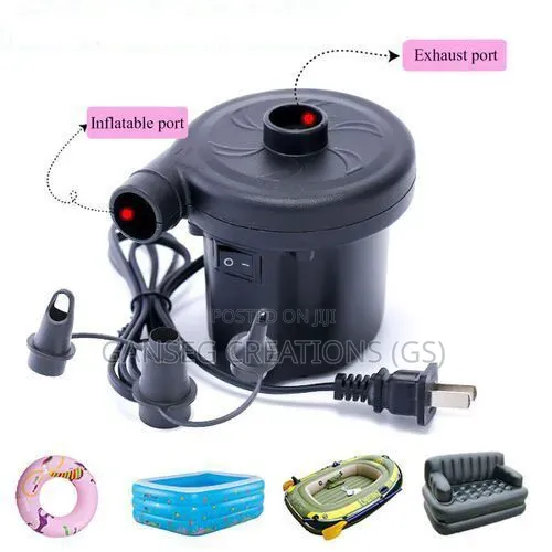 Electric Pump (For Inflating Pools, Sofa ) Etc