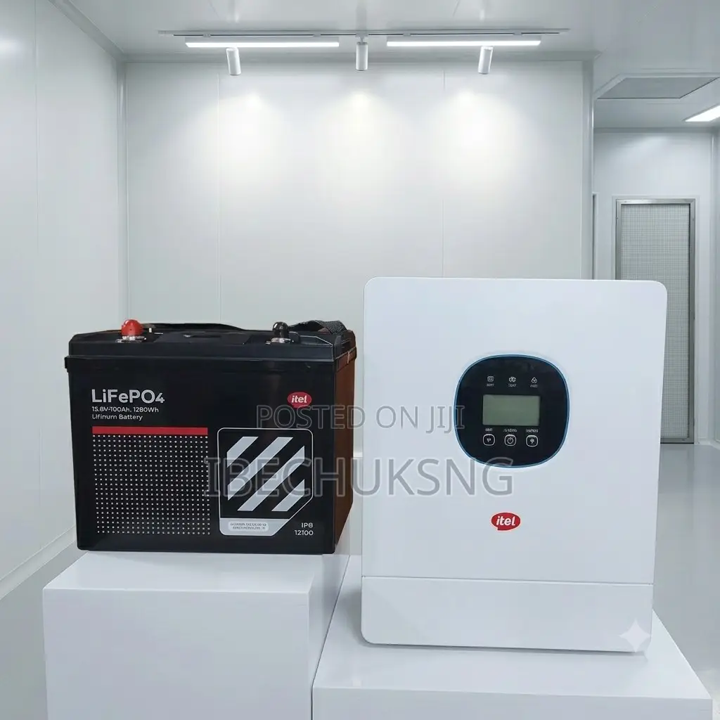 Itel 1.5kva Inveter and 1.2kwh Battrey Combo