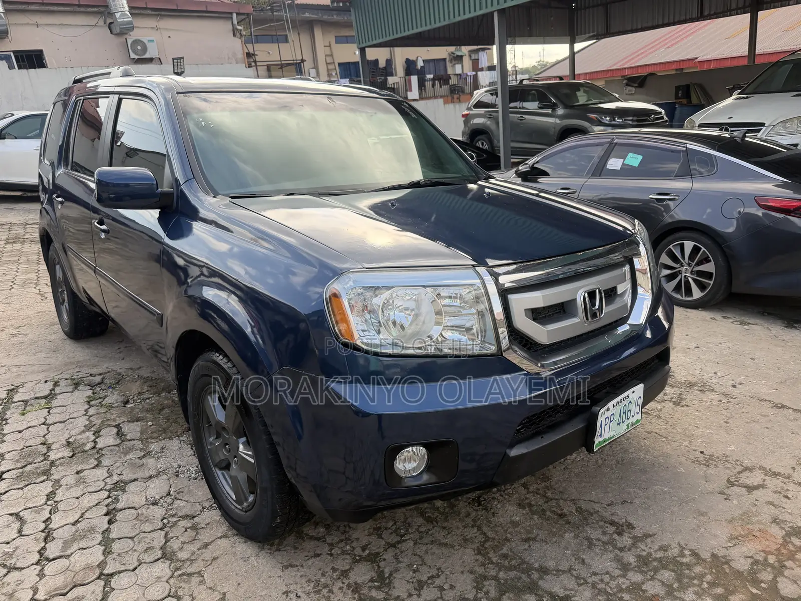 Honda Pilot EX-L 4dr SUV 4WD (3.5L 6cyl 5A) 2010 Blue
