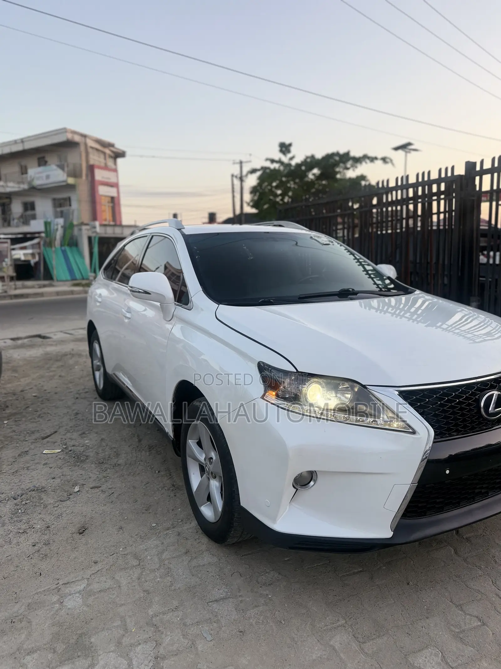 Lexus RX 350 AWD 2013 White