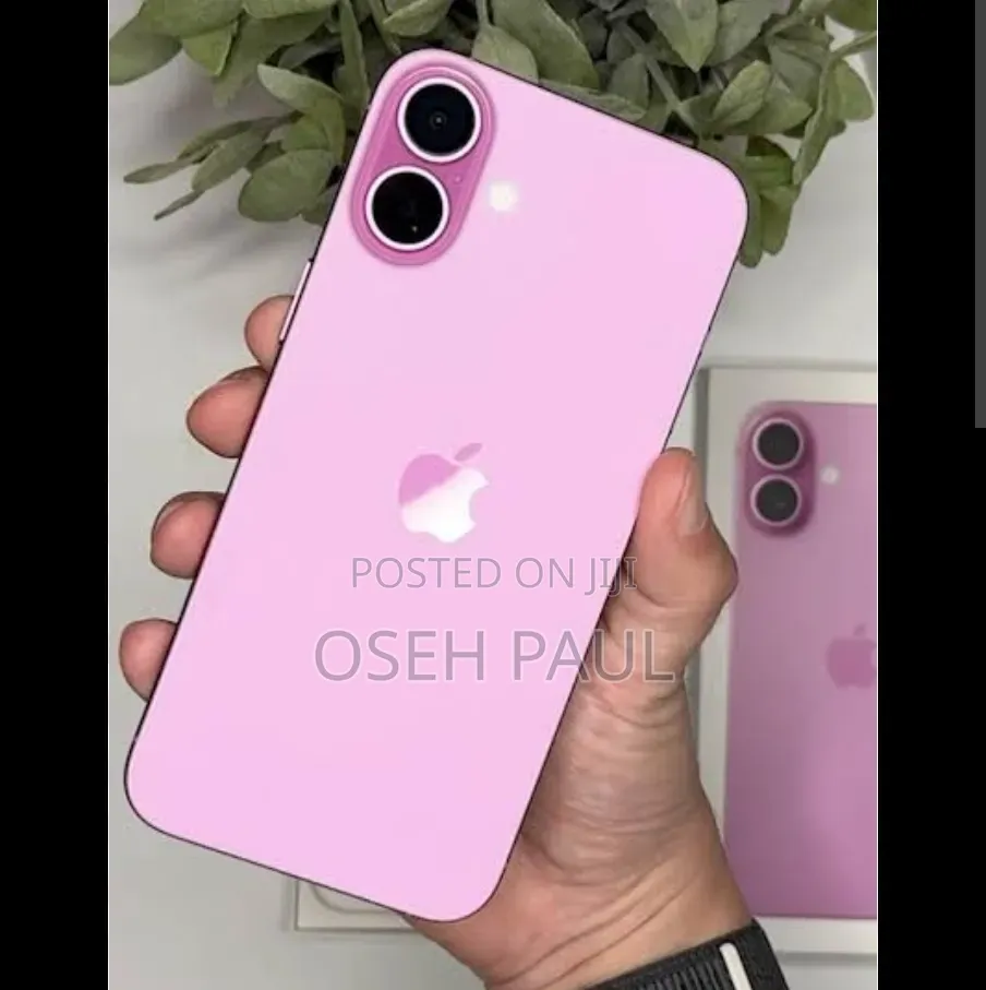 New Apple iPhone 16 128 GB Pink