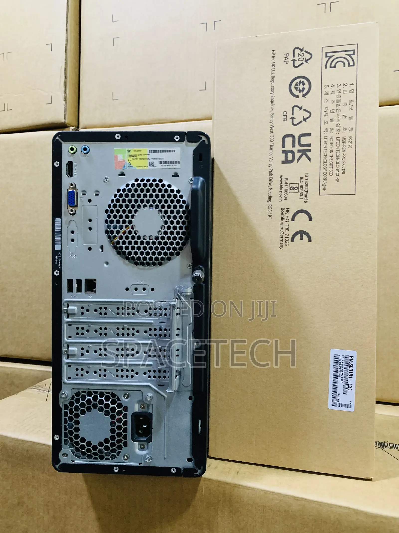 New Desktop Computer HP 290 G4 8GB Intel Core i5 HDD+SSD 256GB