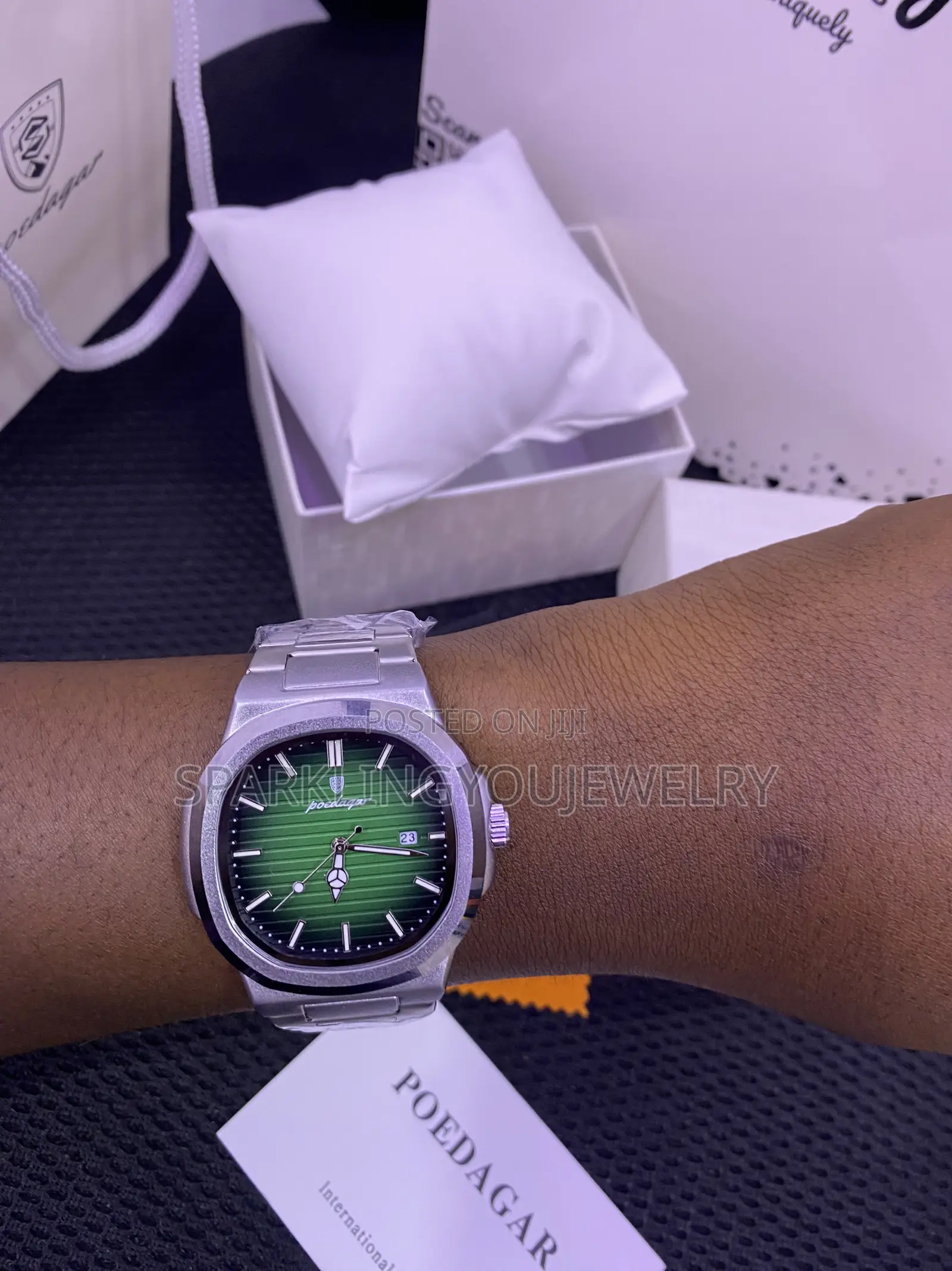 Stainless Steel Poedagar Watch for Men