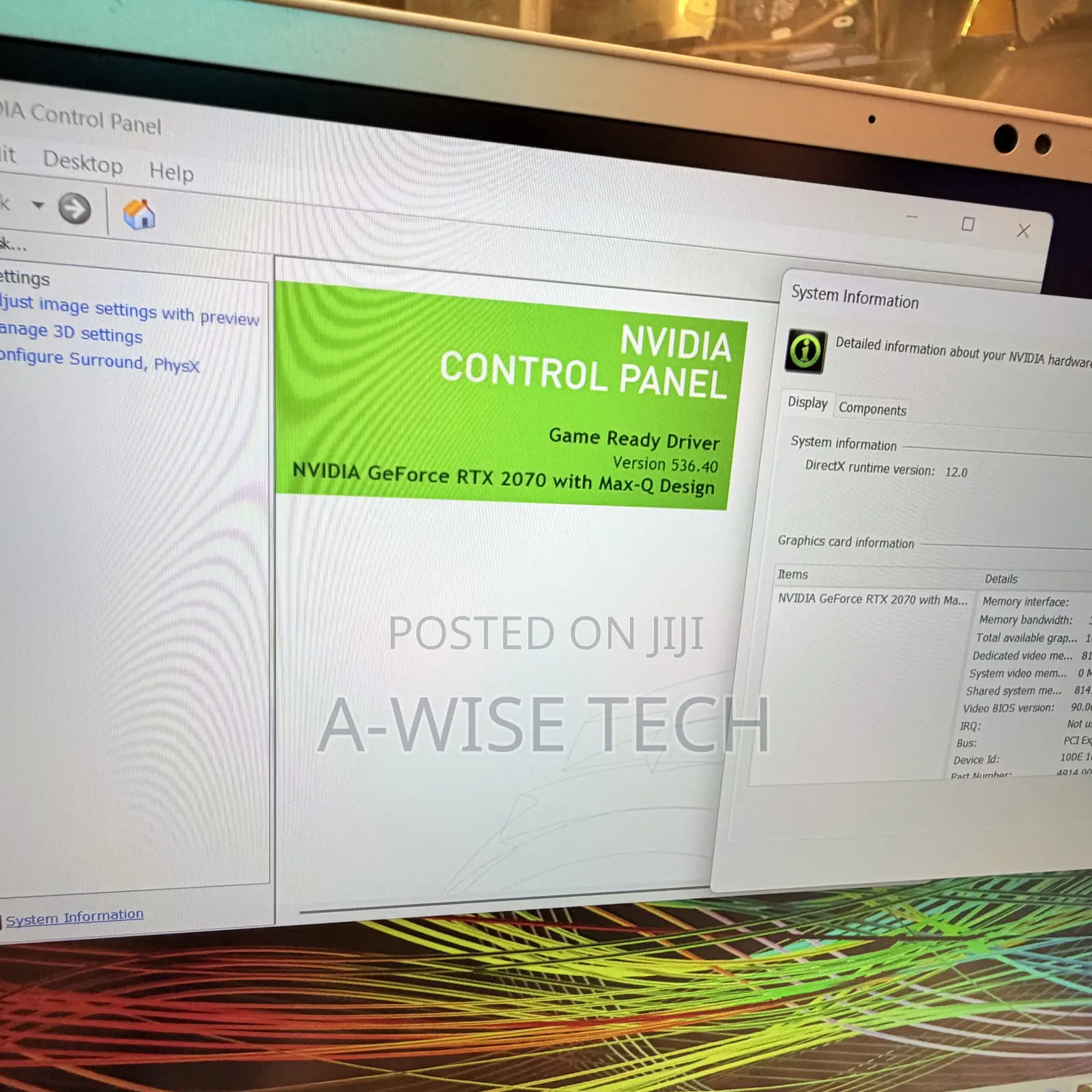 Laptop Razer Blade 16GB Intel Core i7 SSD 500GB
