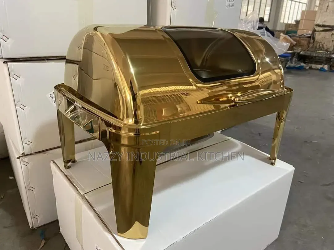 Gold Chaffing Dish