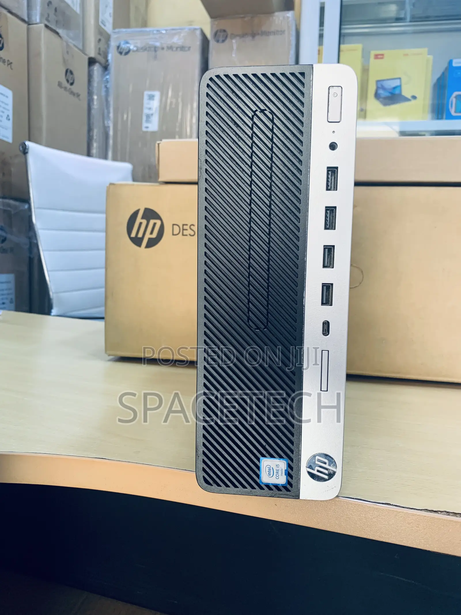 New Desktop Computer HP ProDesk 600 G5 8GB Intel Core i5 HDD 1T