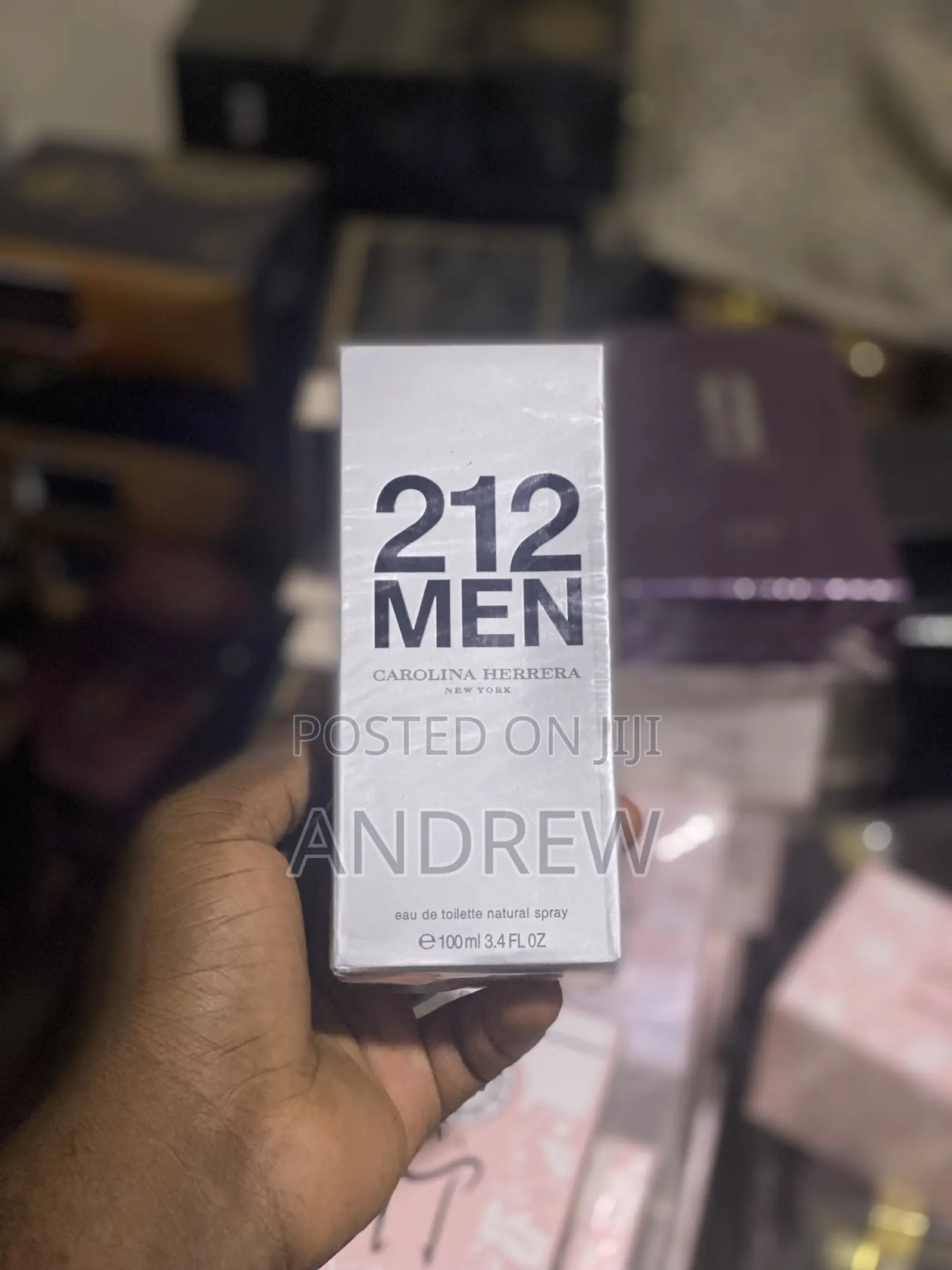 Carolina Herrera 212 Men Edt – 100ml | Fresh Long Lasting Men Perfume