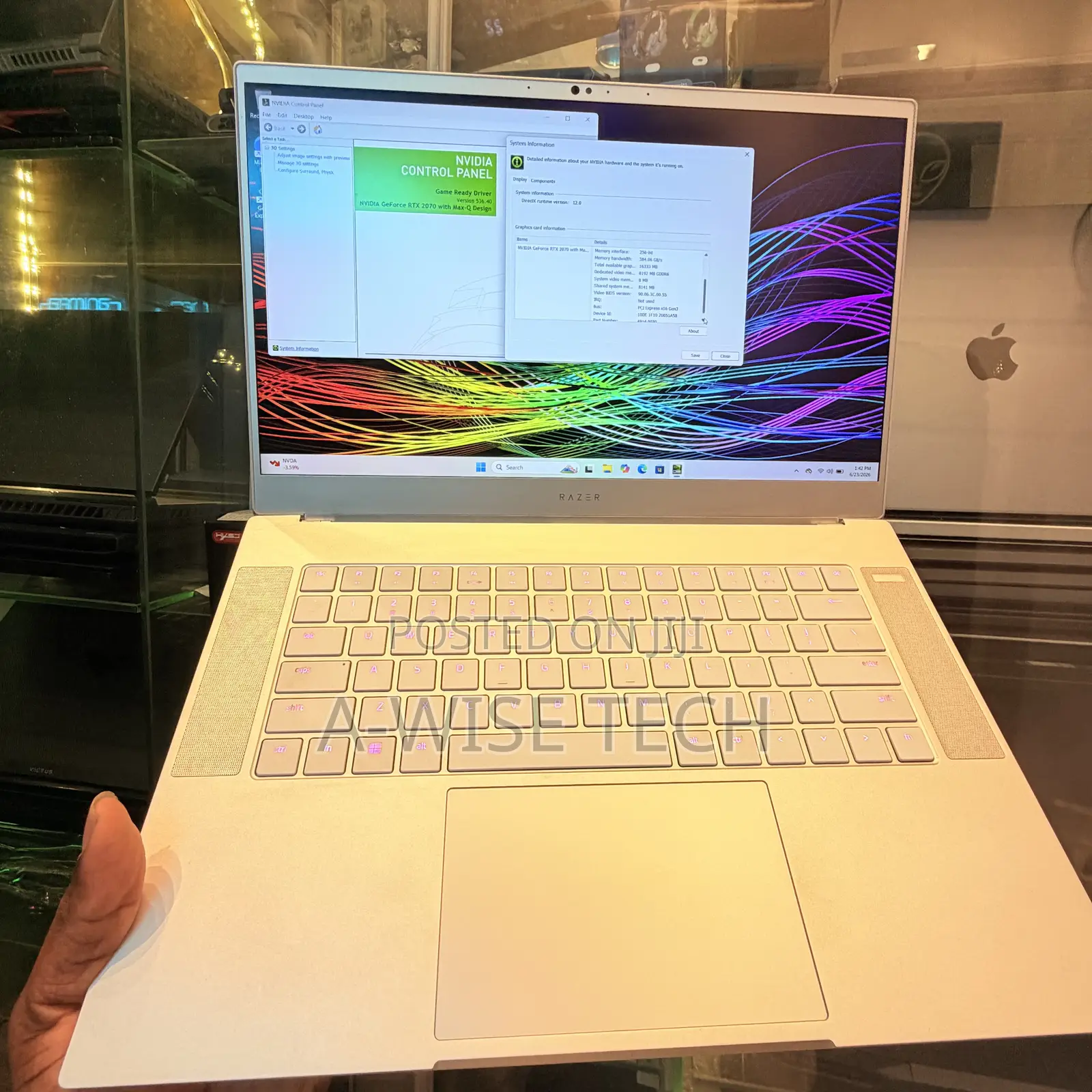 Laptop Razer Blade 16GB Intel Core i7 SSD 512GB