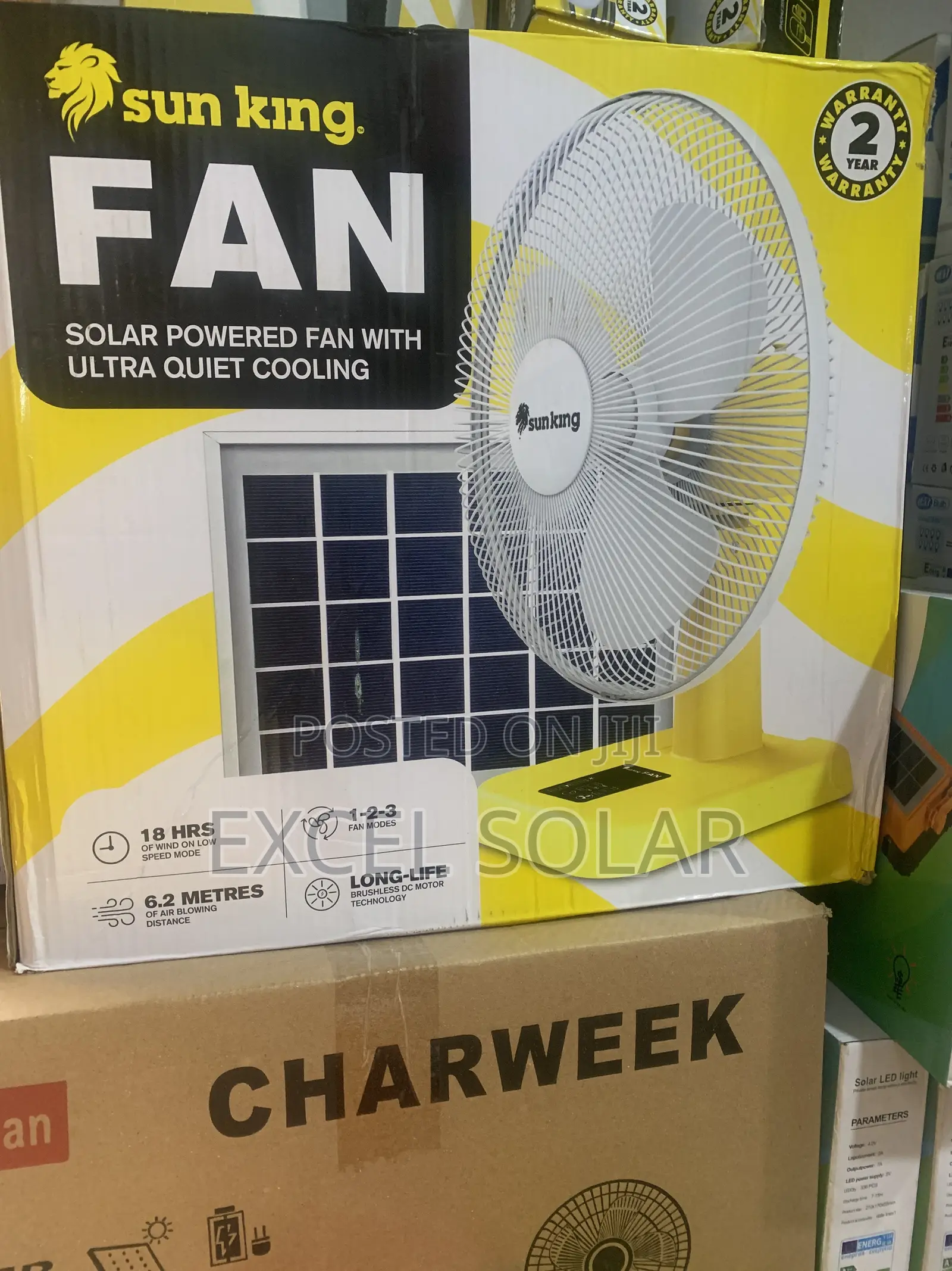 Sunking Solar Fan