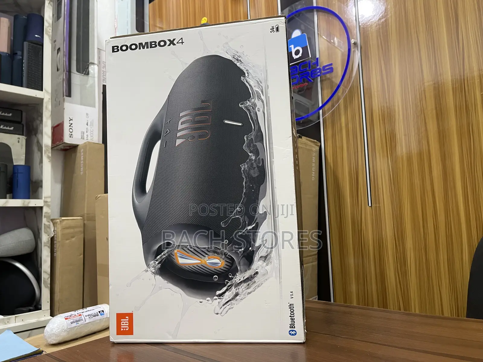 JBL Boombox 4 Portable Speaker With Auracast