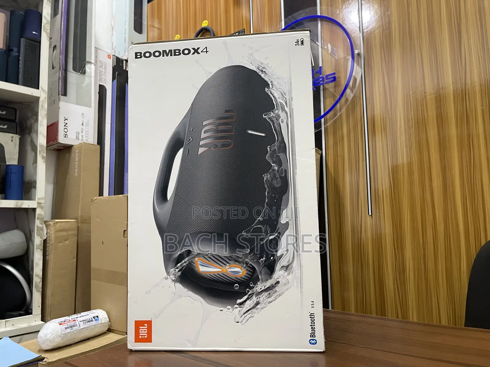 JBL Boombox 4 Portable Speaker With Auracast