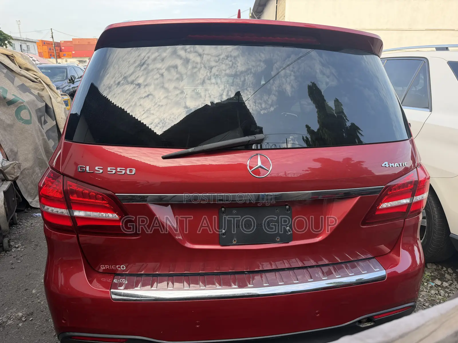 Mercedes-Benz GLS-Class GLS550 4Matic 2017 Red