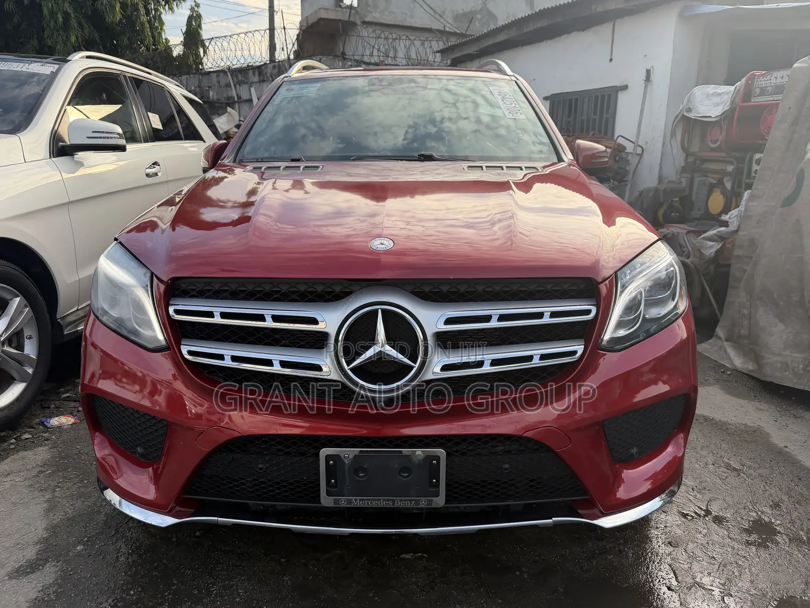 Mercedes-Benz GLS-Class GLS550 4Matic 2017 Red