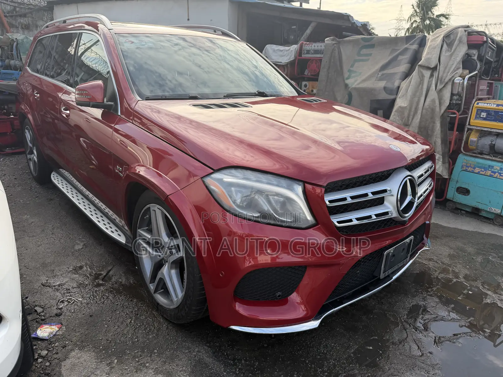 Mercedes-Benz GLS-Class GLS550 4Matic 2017 Red