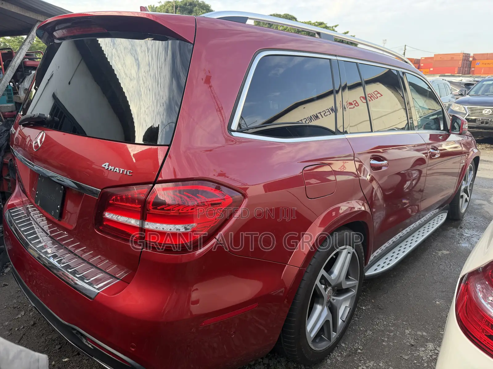 Mercedes-Benz GLS-Class GLS550 4Matic 2017 Red