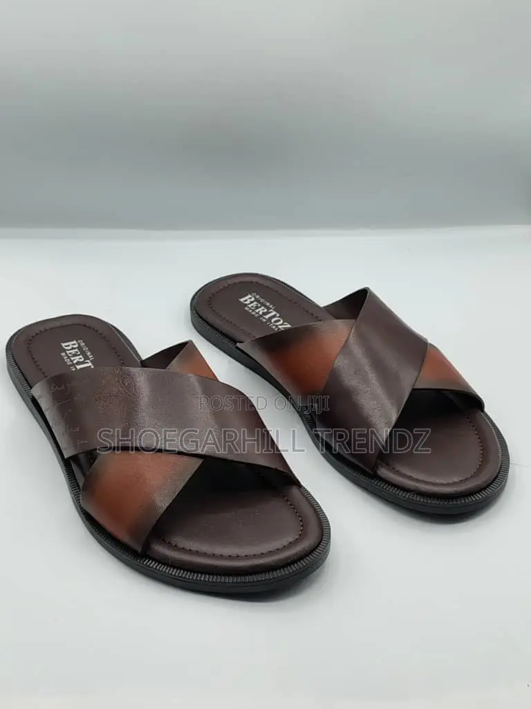 Men Shoes Crisscrossed Palm Slippers | Luxury Comfort Style