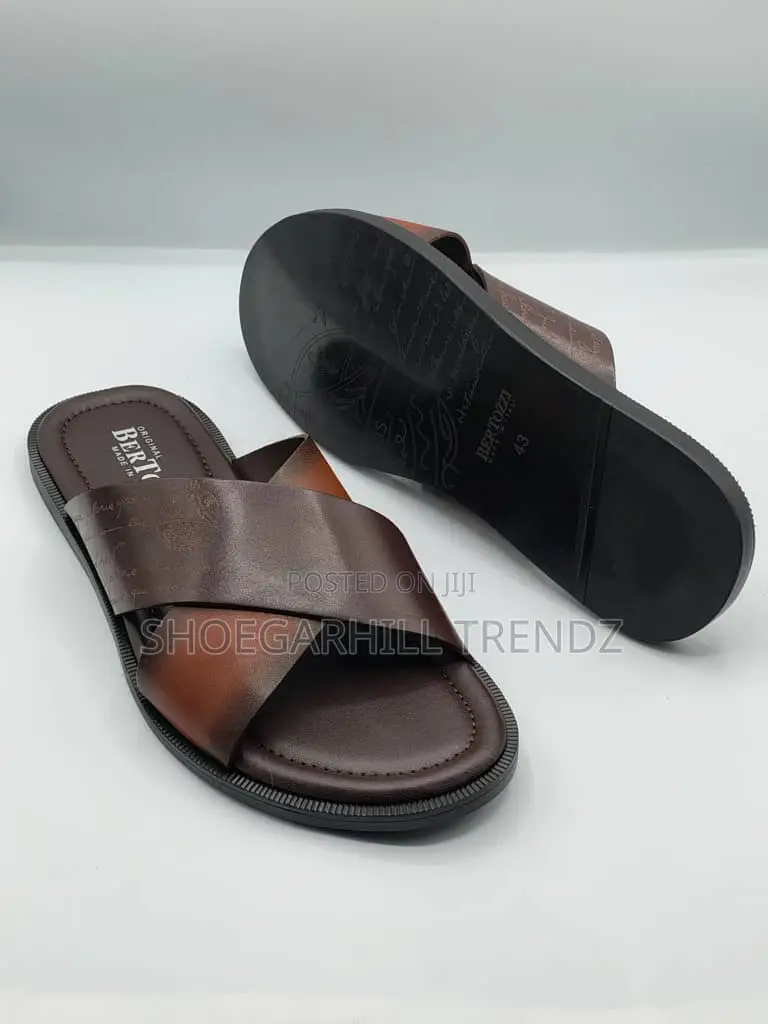 Men Shoes Crisscrossed Palm Slippers | Luxury Comfort Style