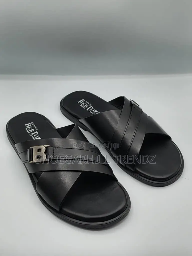 Men Shoes Crisscrossed Palm Slippers | Luxury Comfort Style
