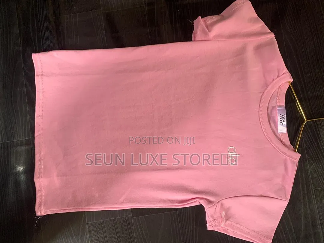 Zara Pink Alo Basic Top