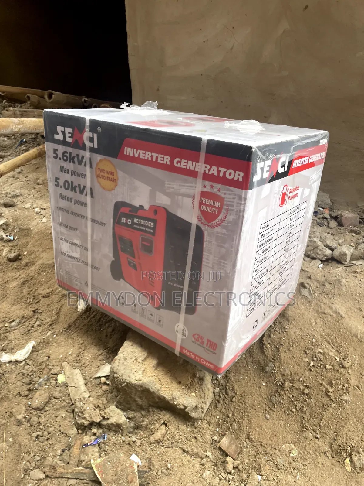 Senci 5kva Energy Efficient Inverter Generator