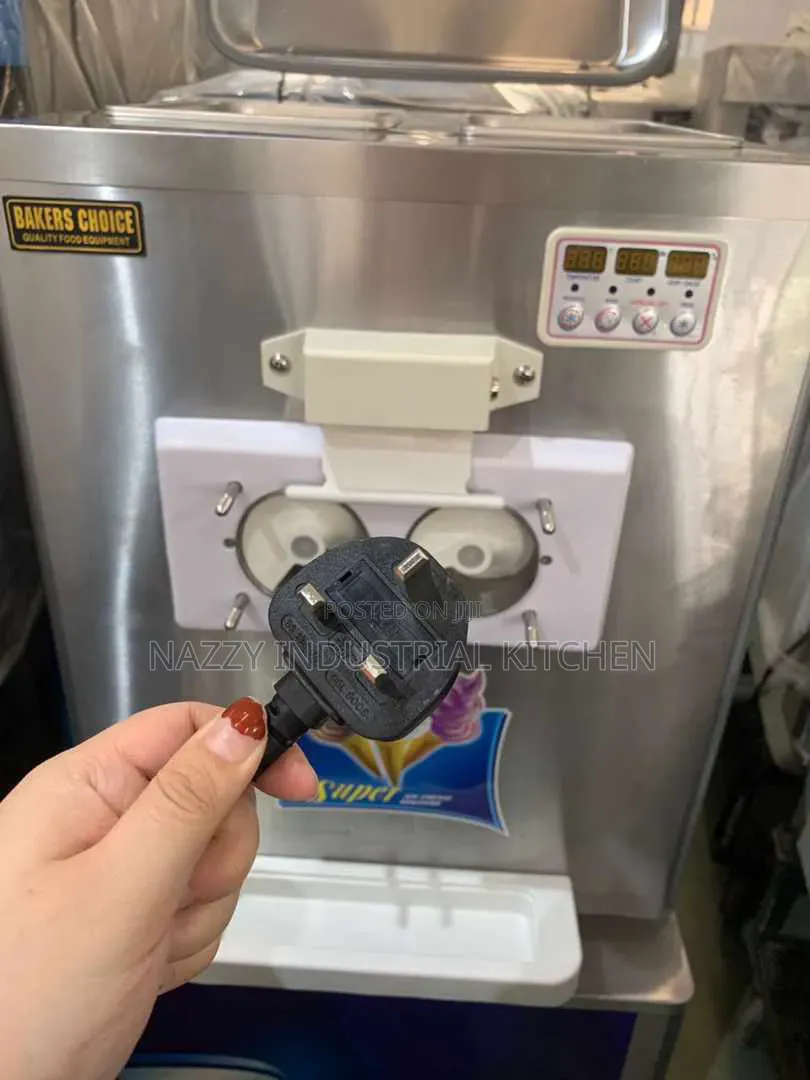 Stainless Steel Ice Cream Machine