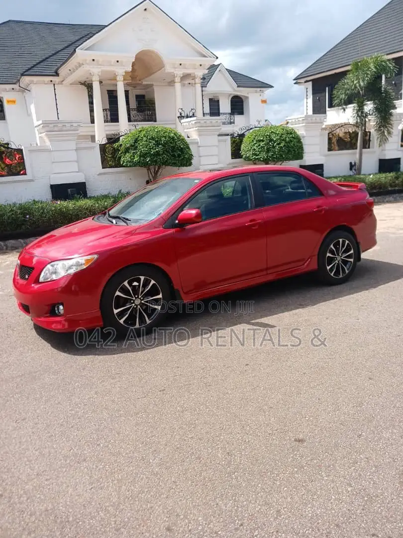 Toyota Corolla 2009 Red