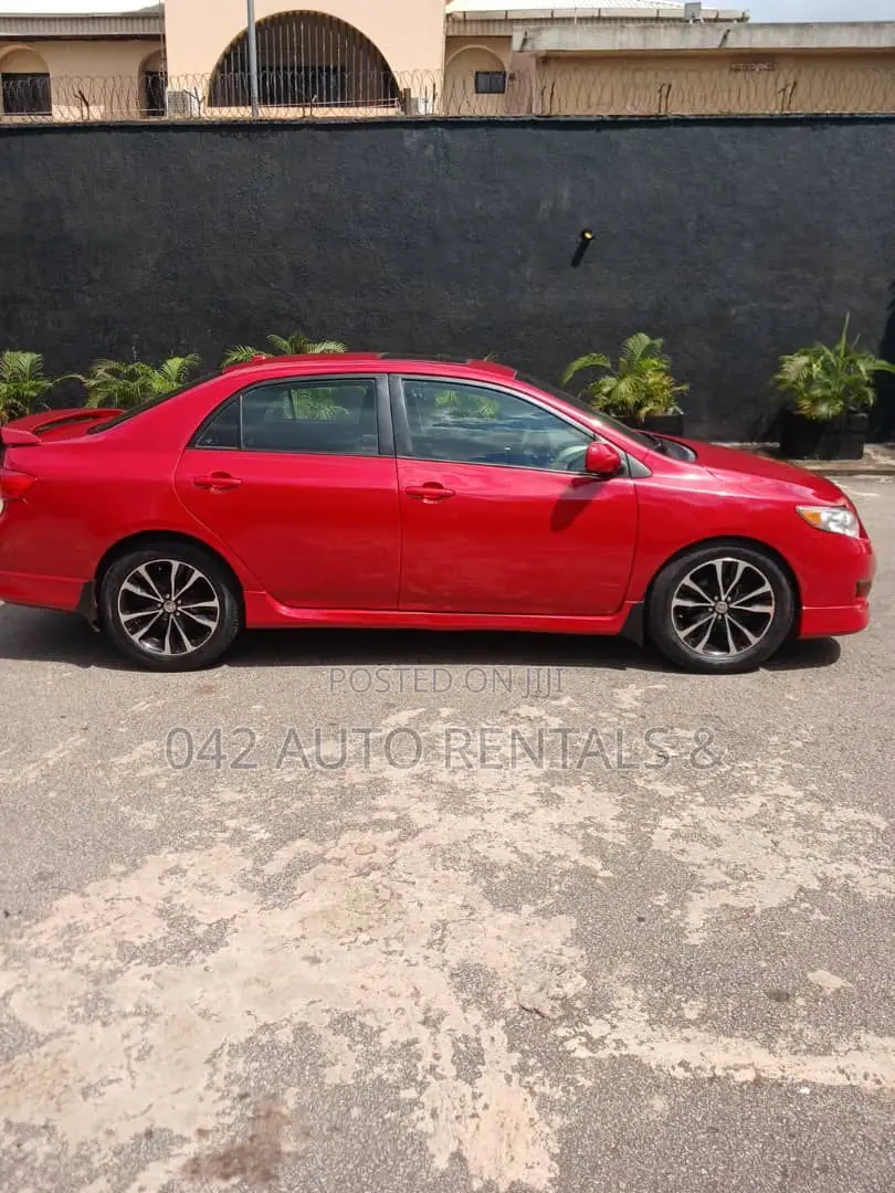 Toyota Corolla 2009 Red