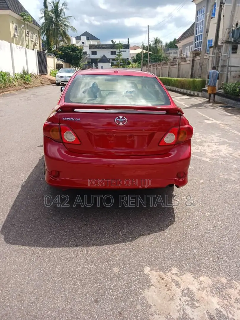 Toyota Corolla 2009 Red