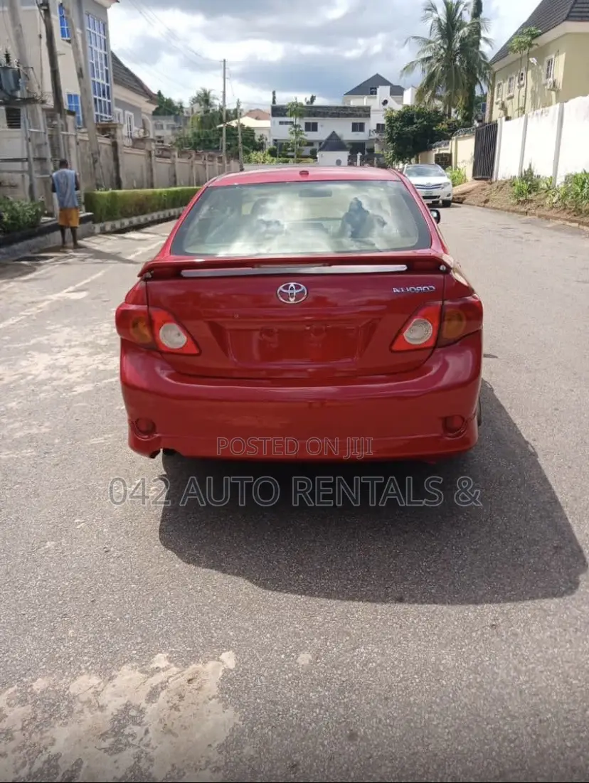 Toyota Corolla 2009 Red