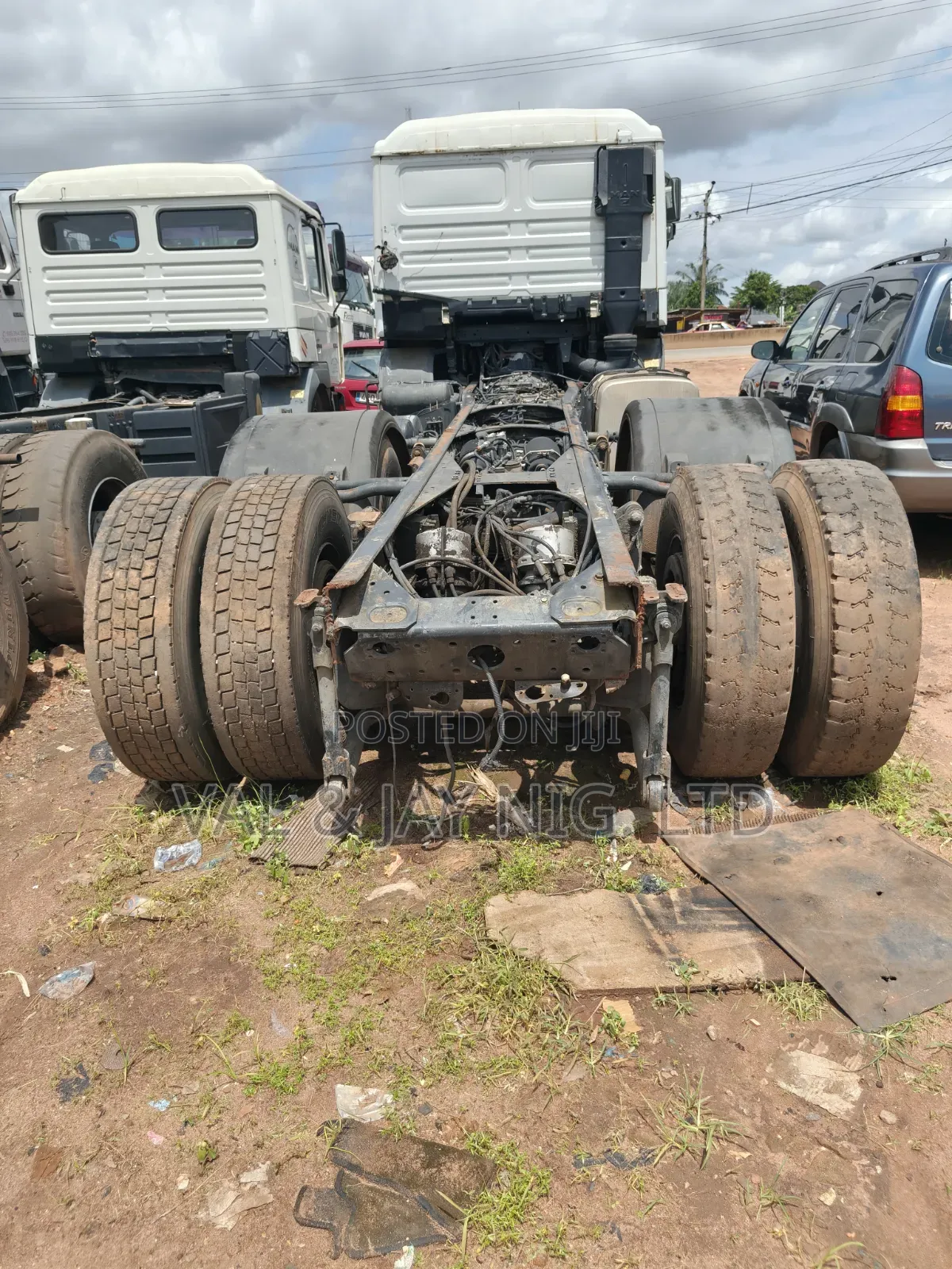 Man Diesel 10 Tyres Cap Chassis - Foreign Use