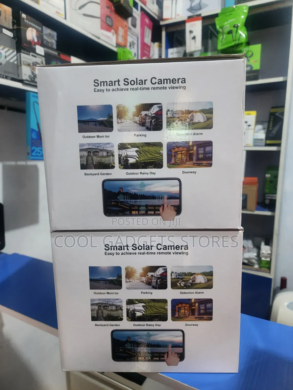 Crossfire T30 Intelligebt Solar PTZ Triple Lens CCTV Camera (V380)