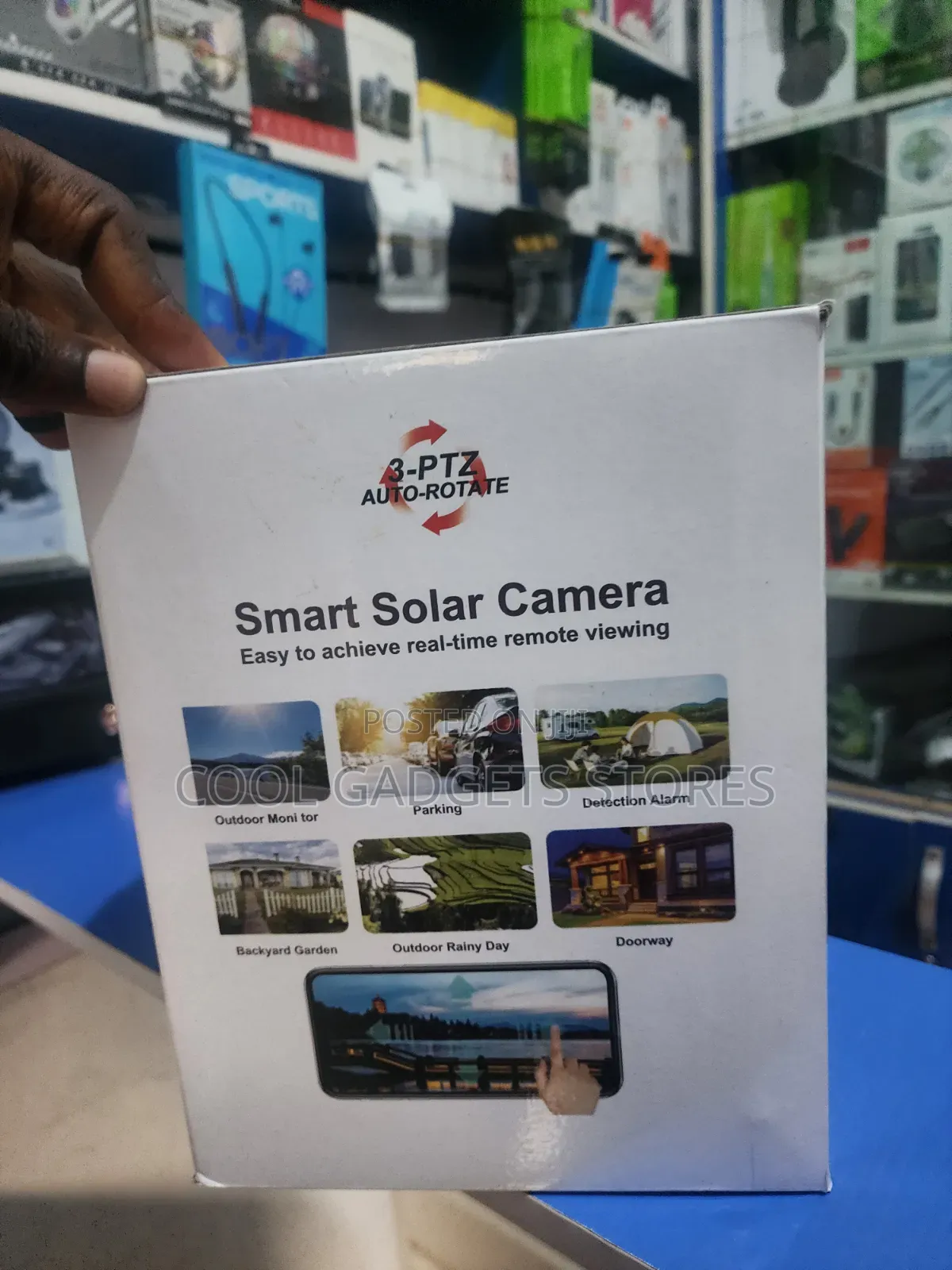 Crossfire T33 (V380) Intellegent Solar PTZ
Camerz Tripple Lens