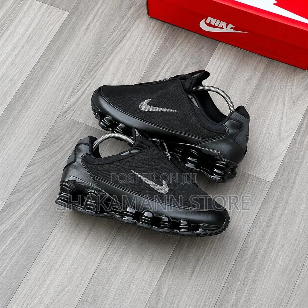 Original the All New Nike Shox Tl “Zip” Black Cave Stone