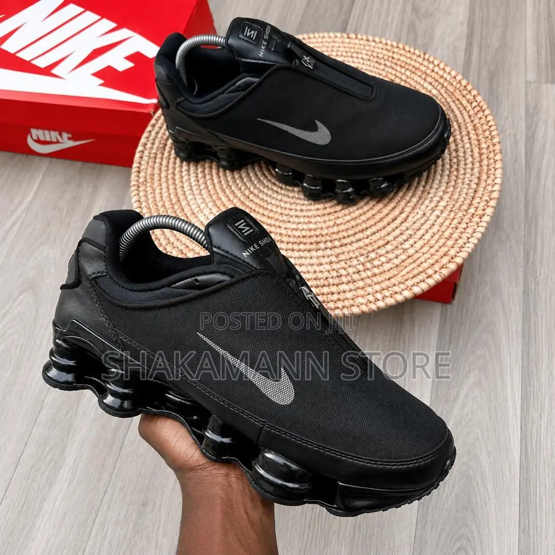 Original the All New Nike Shox Tl “Zip” Black Cave Stone