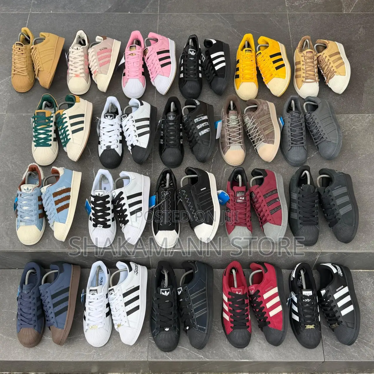 Original Adidas Superstar Now Available in Store in 21 Colours