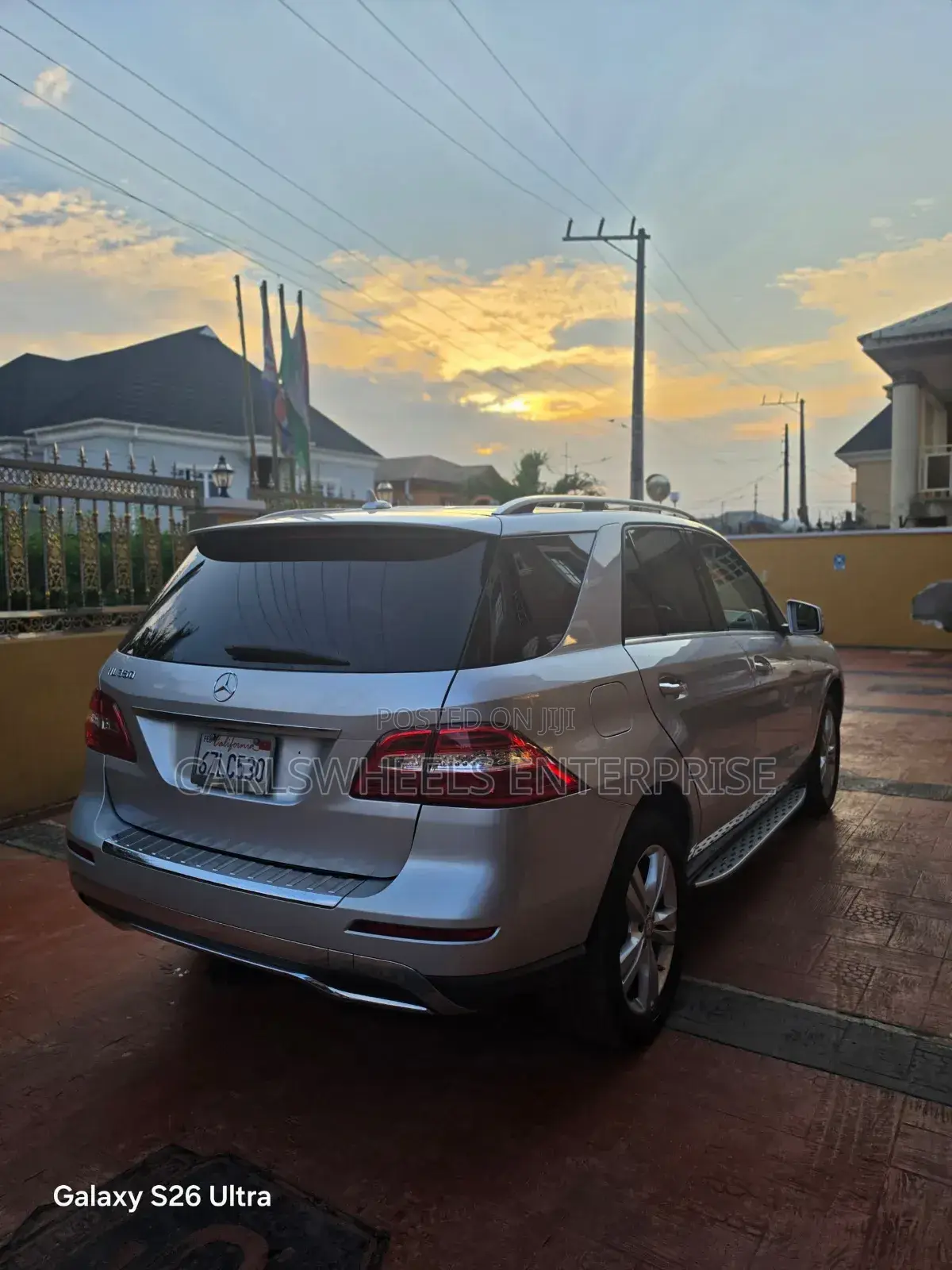 Mercedes-Benz M Class 2013 Silver
