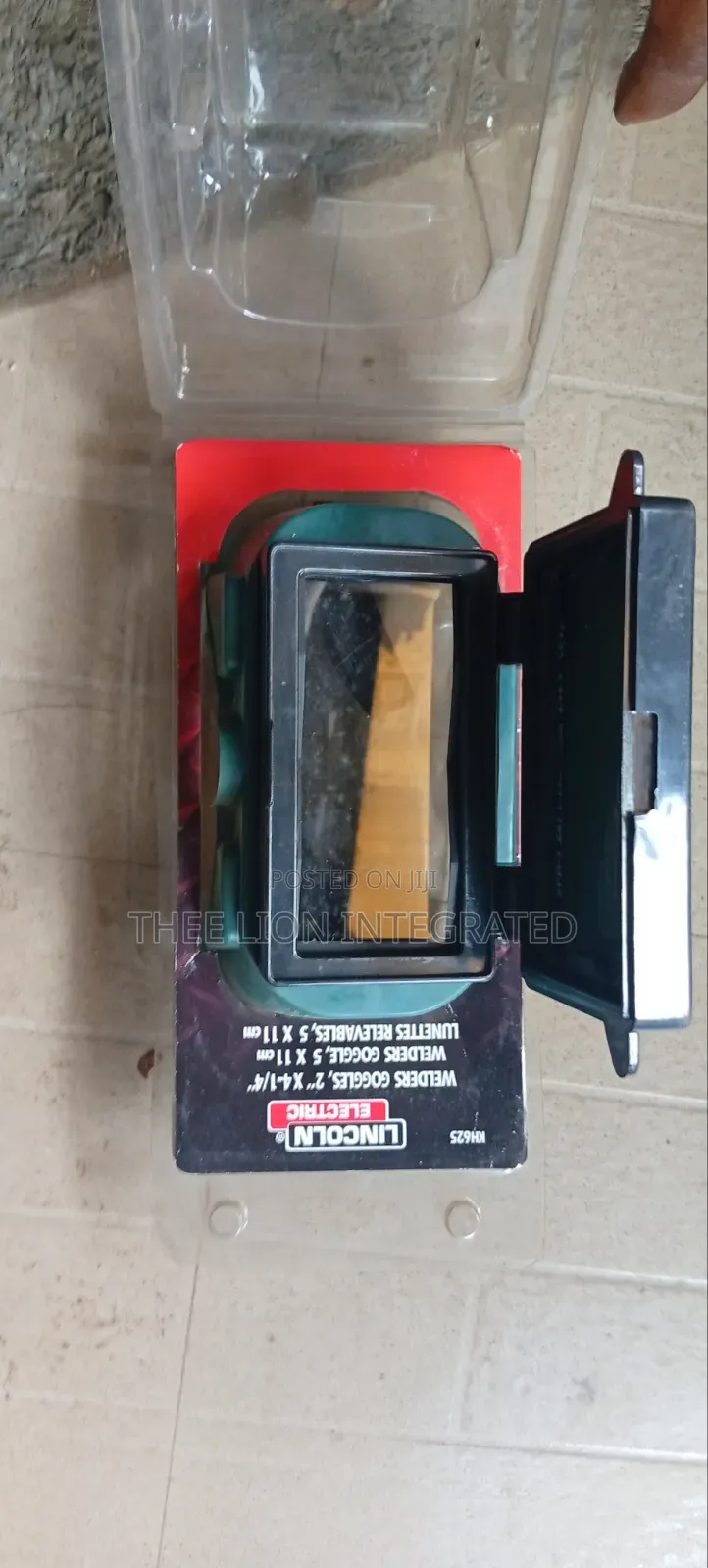 Lincoln Electric Kh625 Welder's Goggles - Lift Front (2" X 4-1/4")