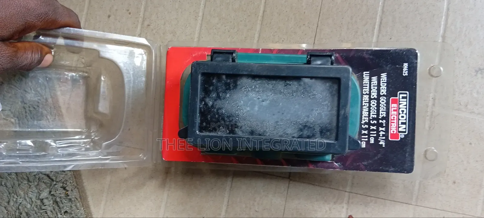 Lincoln Electric Kh625 Welder's Goggles - Lift Front (2" X 4-1/4")