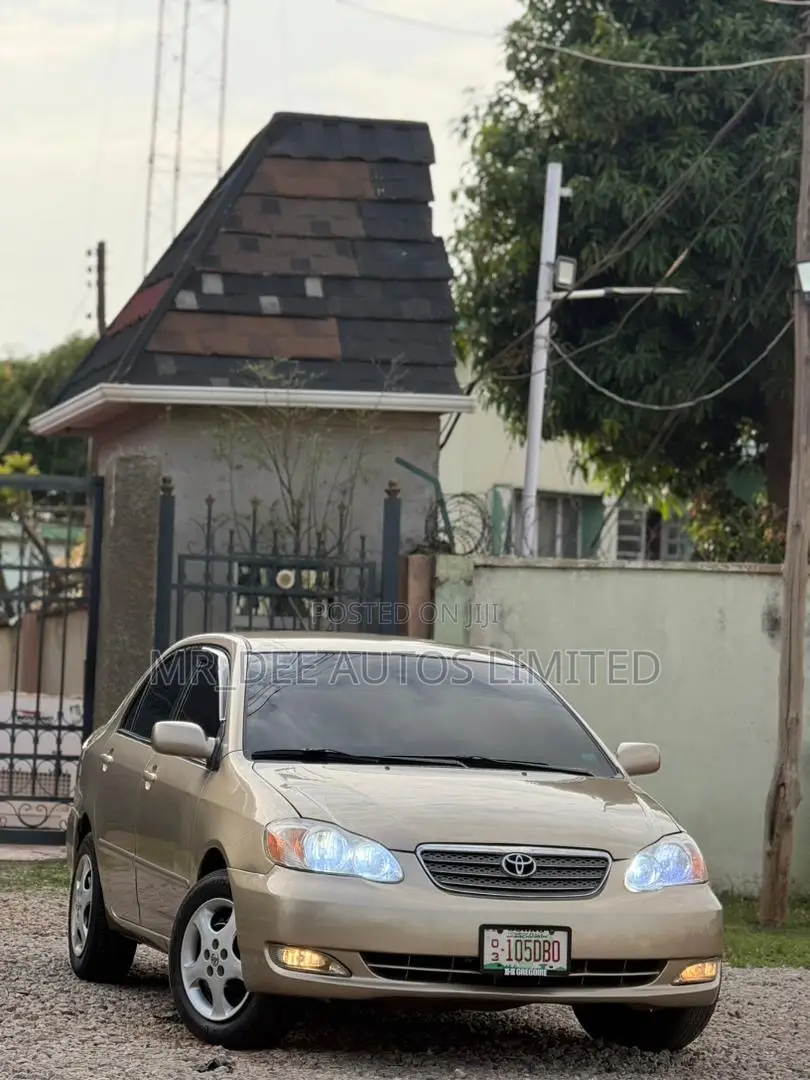 Toyota Corolla 2007 Gold